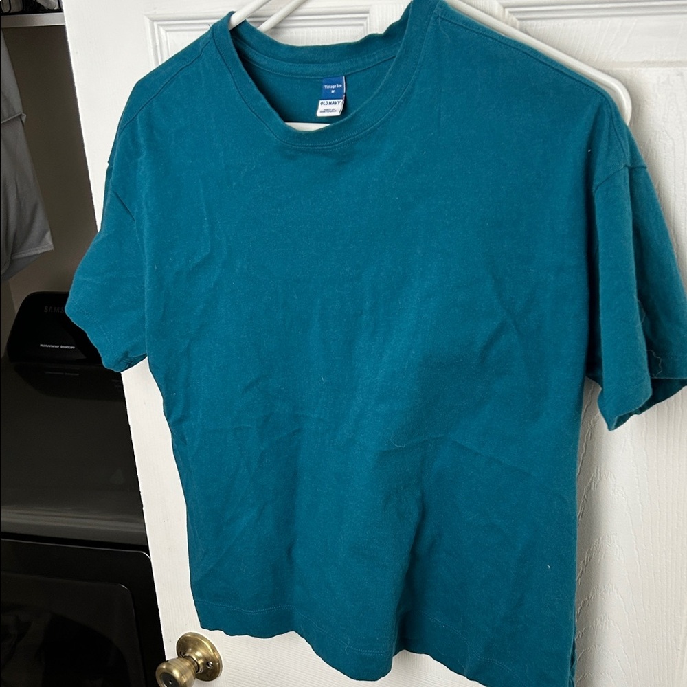 Old navy Teal vintage tee T-Shirt size medium